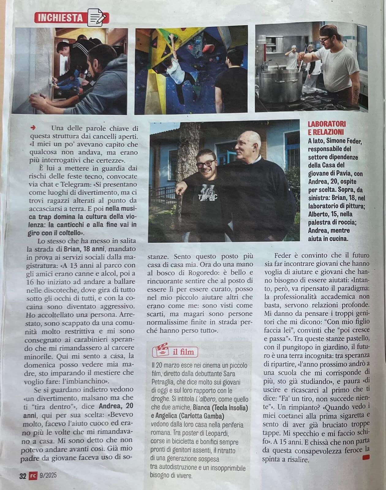 FAMIGLIA CRISTIANA - SIMONE FEDER