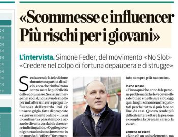 «Scommesse e influencer. Più rischi per i giovani»