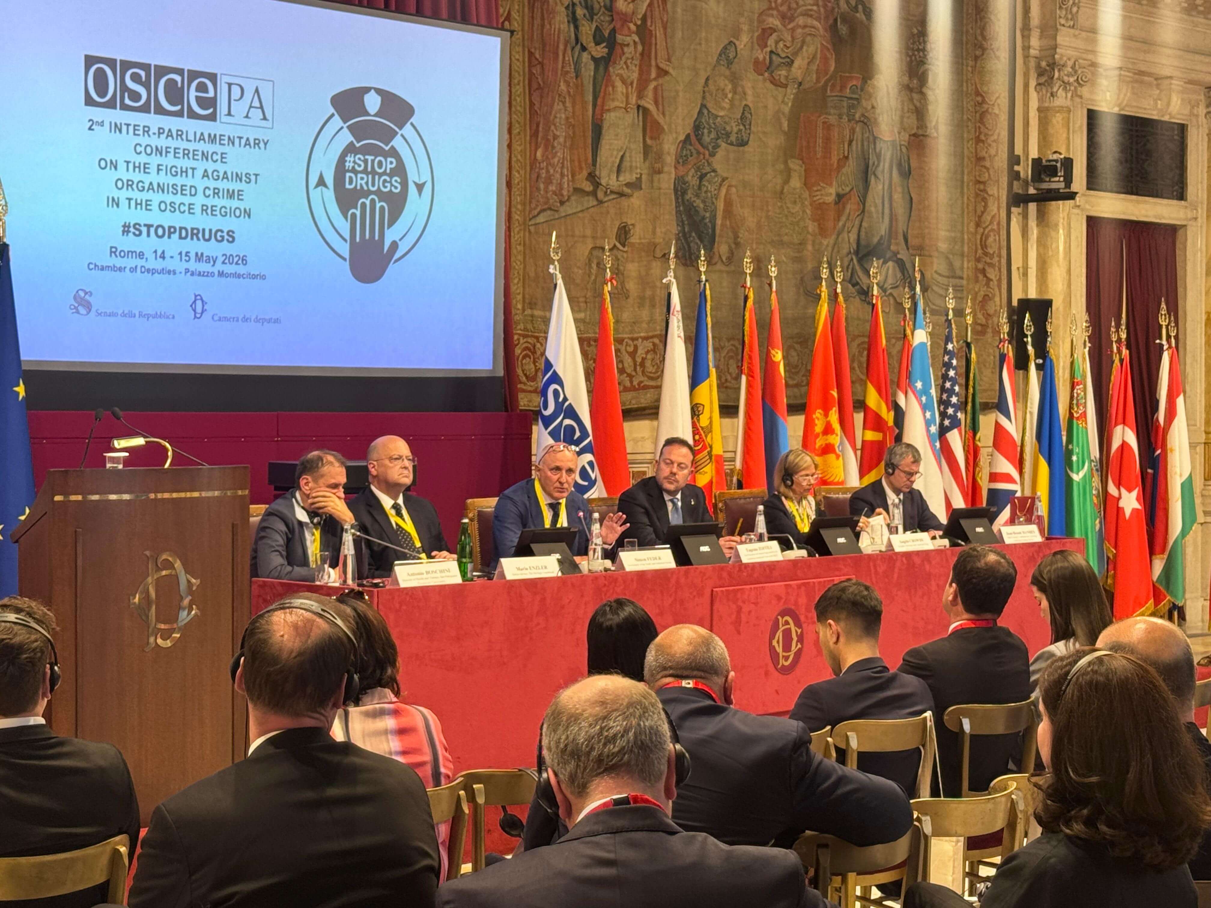 Simone Feder a Montecitorio all'OCSE