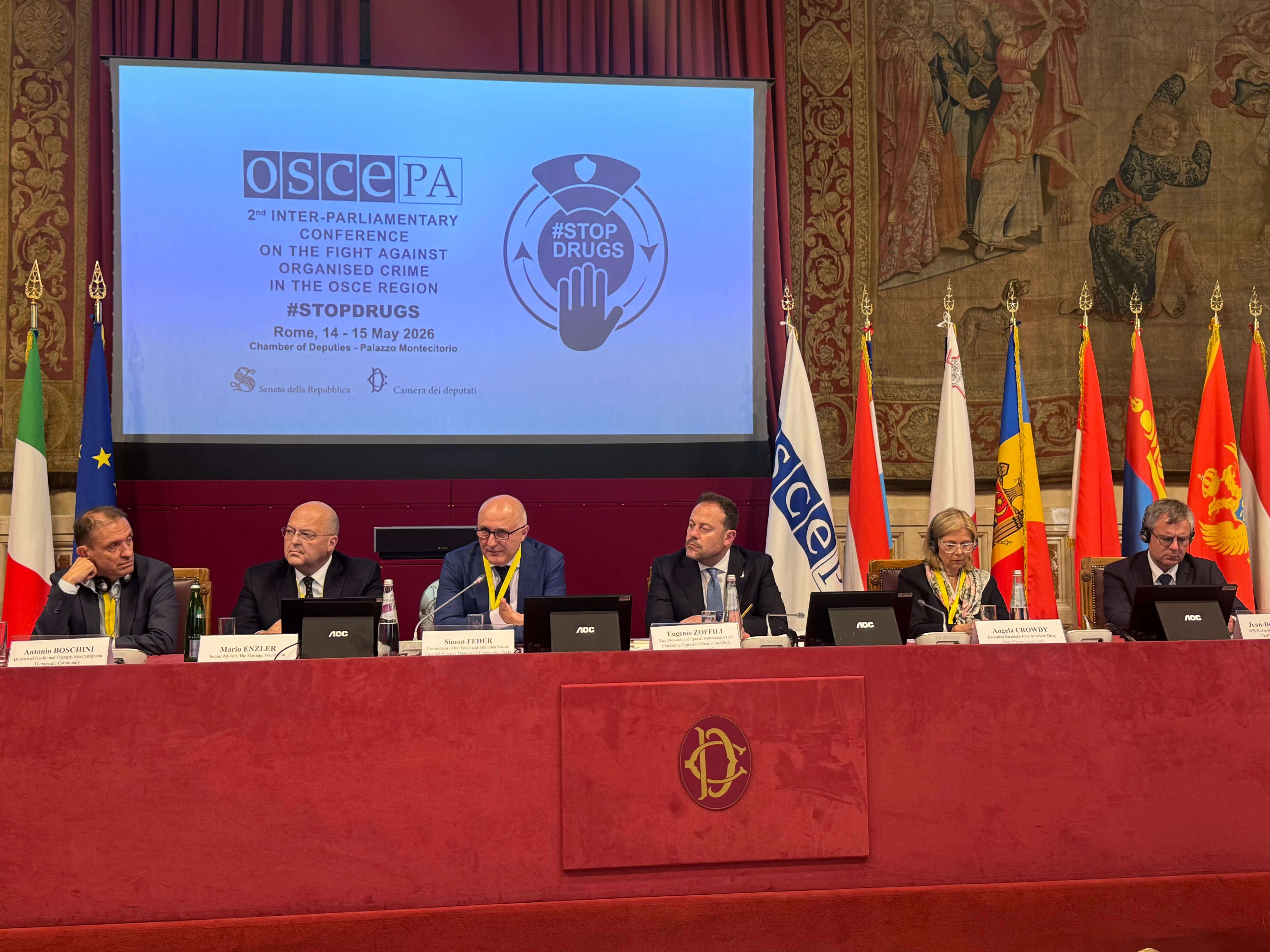 Simone Feder a Montecitorio all'OCSE