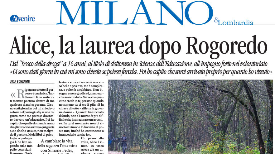 ALICE: la Laurea dopo Rogoredo